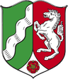 Coat of arms of North Rhine-Westphalia