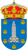 Wappen von A Coruña