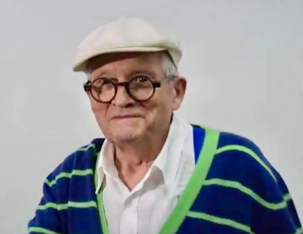 Porträt von David Hockney (1937–2026) – Gedenkseite