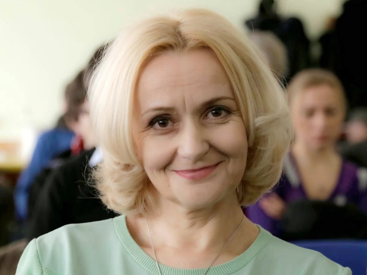 Porträt von Iryna Farion (1964–2024) – Gedenkseite