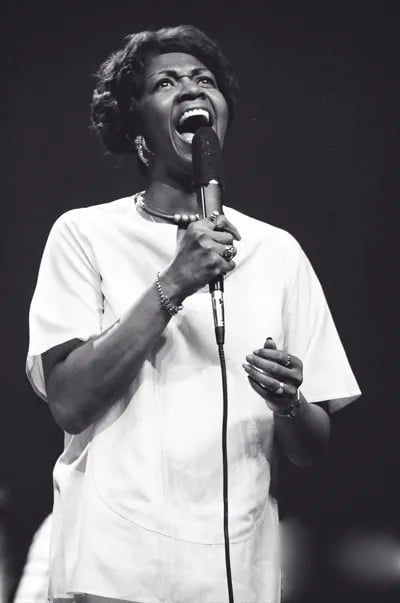 Portrait of Cissy Houston (1933–2024) – memorial page