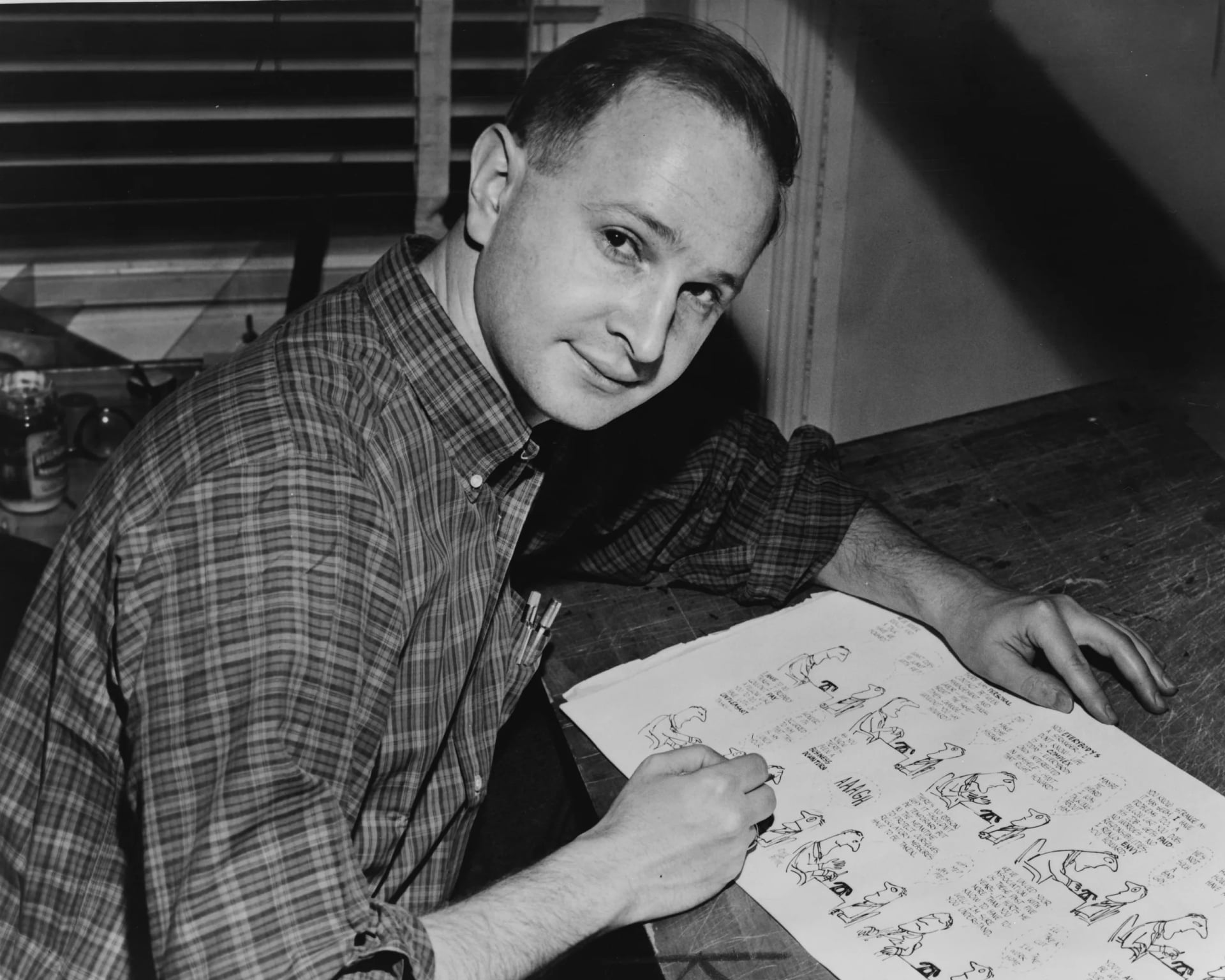 Porträt von Jules Feiffer (1929–2025) – Gedenkseite