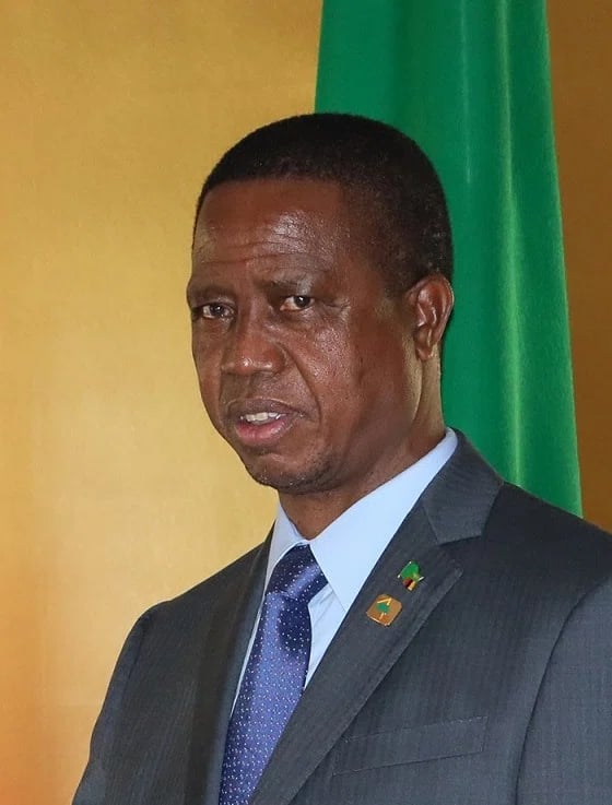 Portrait of Edgar Lungu (1956–2025) – memorial page