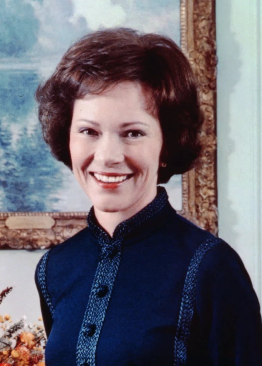 Porträt von Rosalynn Carter (1927–2023) – Gedenkseite