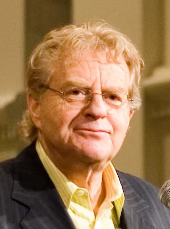Portrait of Jerry Springer (1944–2023) – memorial page