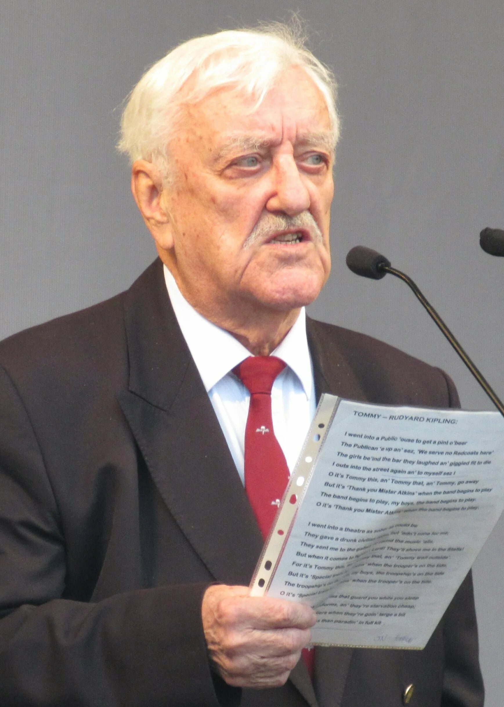 Portrait of Bernard Cribbins (1928–2022) – memorial page