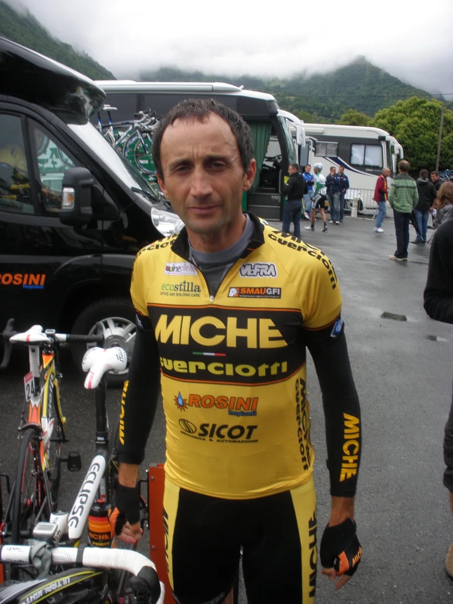 Portrait of Davide Rebellin (1971–2022) – memorial page