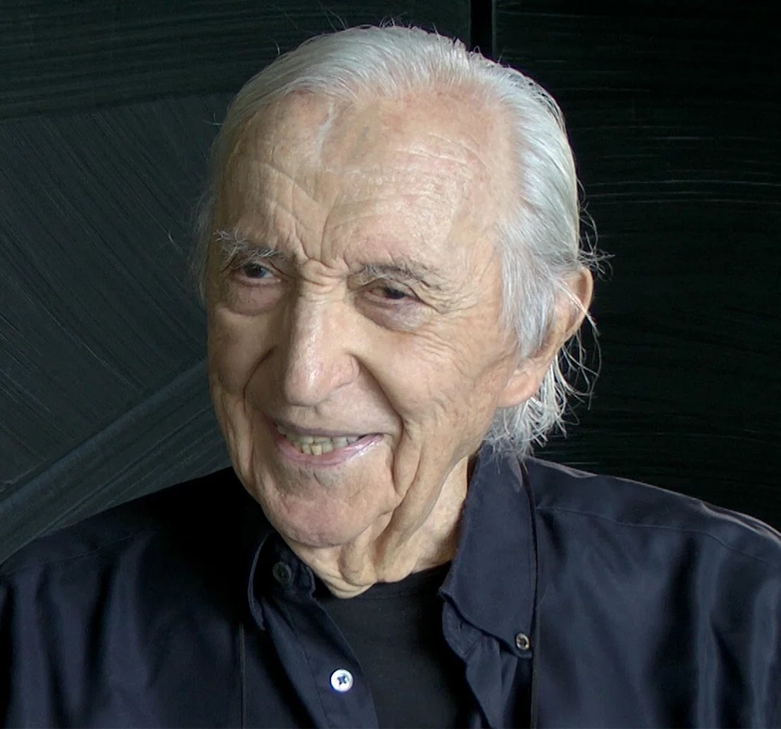 Porträt von Pierre Soulages (1919–2022) – Gedenkseite