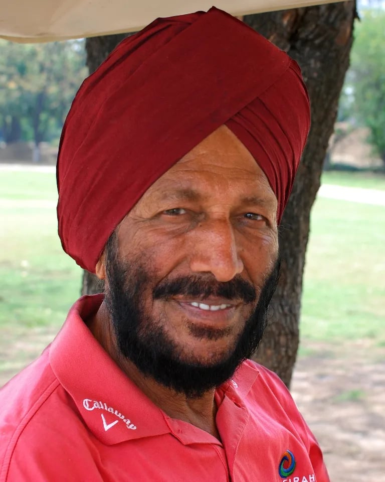 Porträt von Milkha Singh (1935–2021) – Gedenkseite
