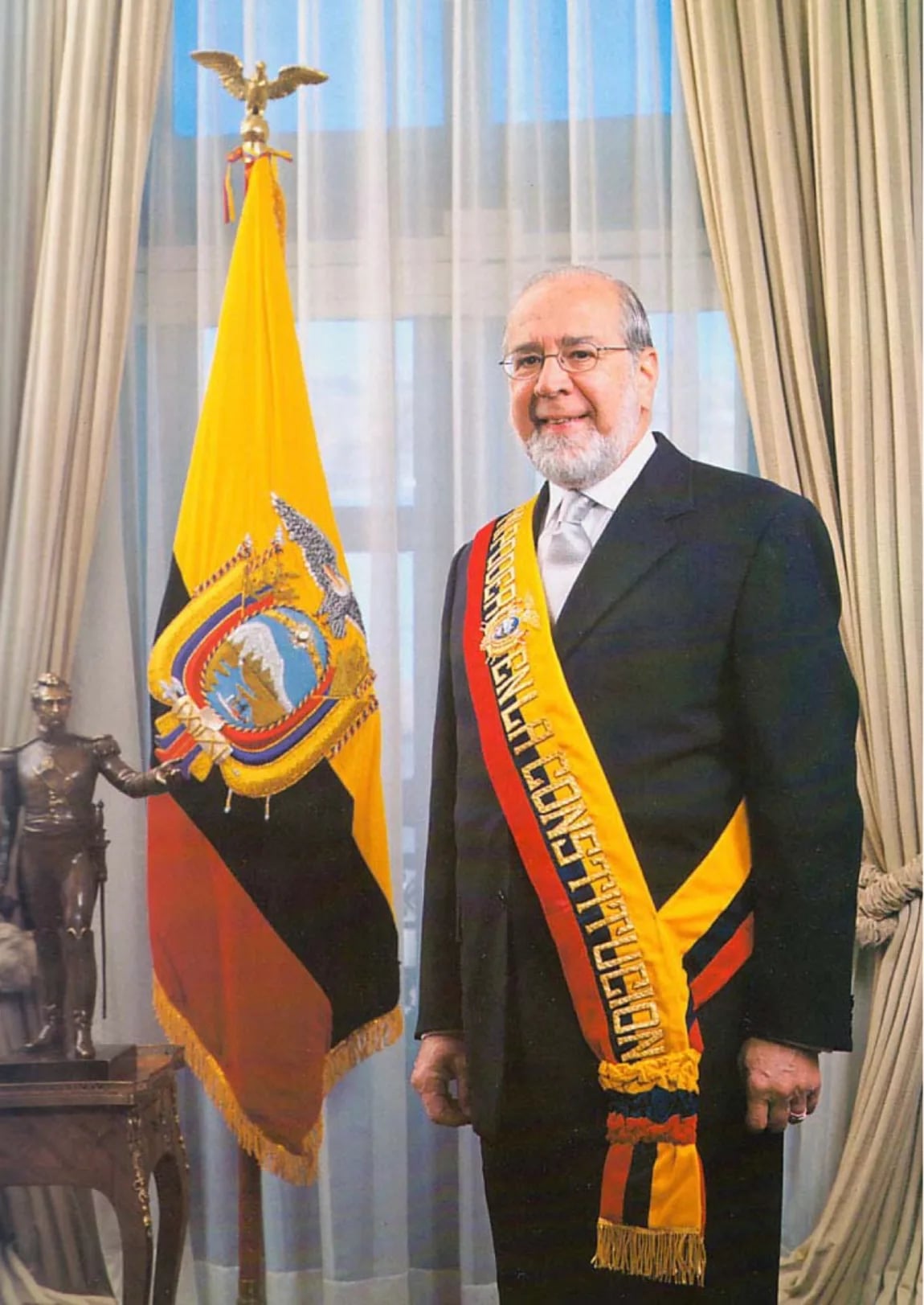 Portrait of Gustavo Noboa (1937–2021) – memorial page