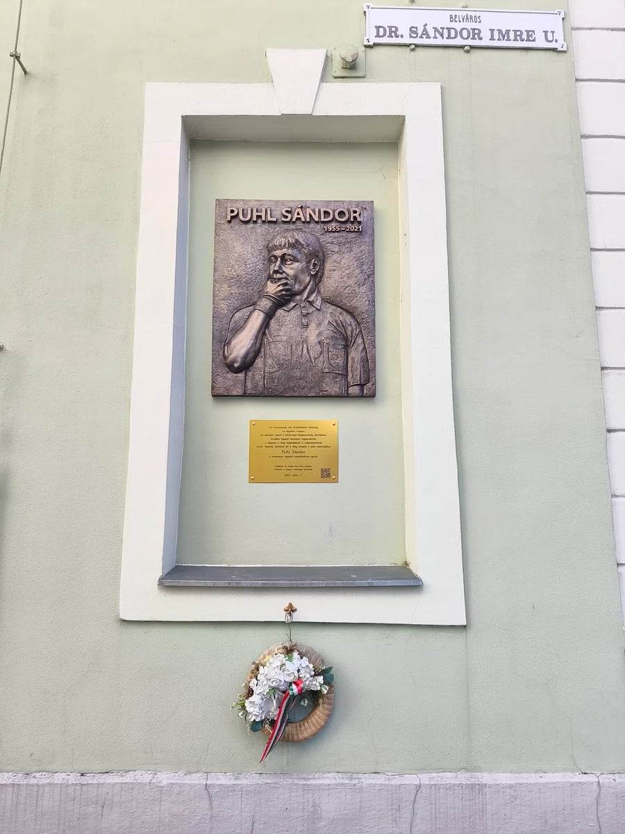 Portrait of Sándor Puhl (1955–2021) – memorial page