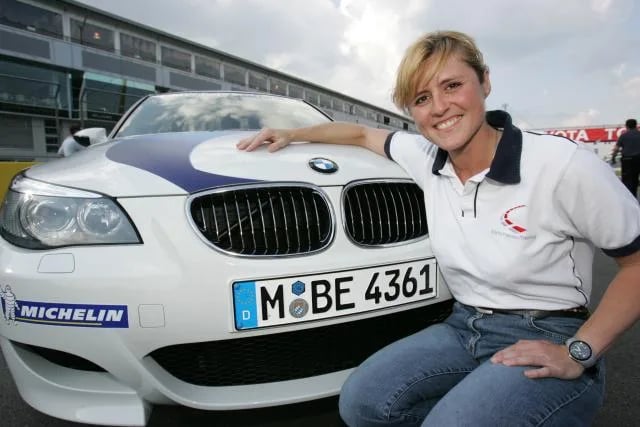 Portrait of Sabine Schmitz (1969–2021) – memorial page