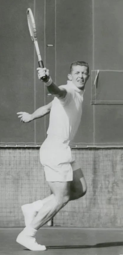 Portrait of Tony Trabert (1930–2021) – memorial page