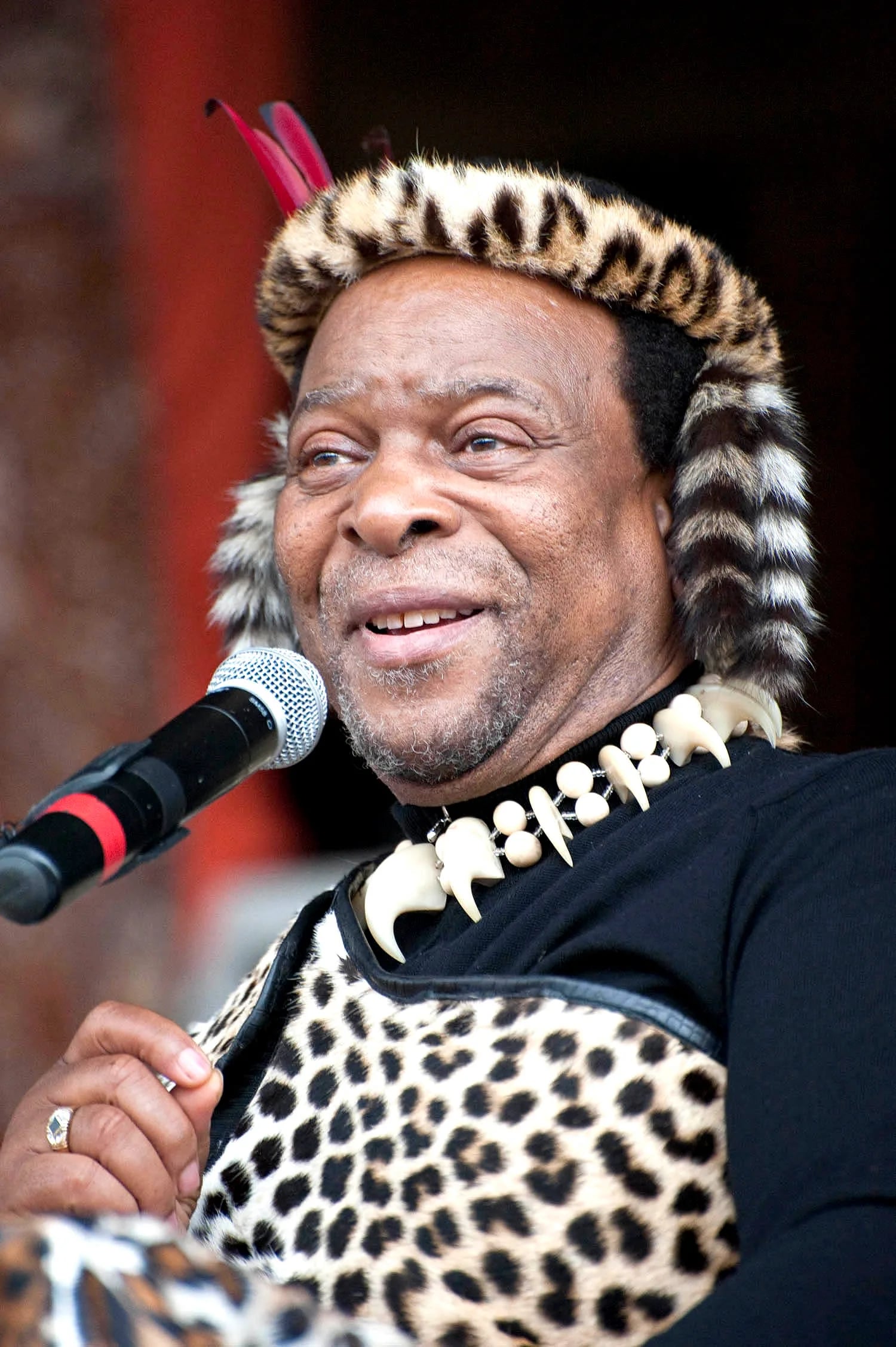 Portrait of Goodwill Zwelithini kaBhekuzulu (1948–2021) – memorial page
