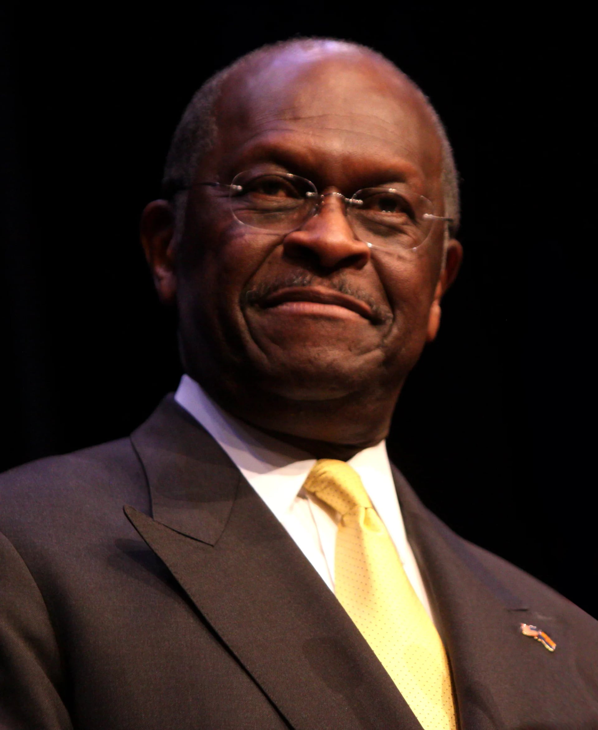 Portrait of Herman Cain (1945–2020) – memorial page