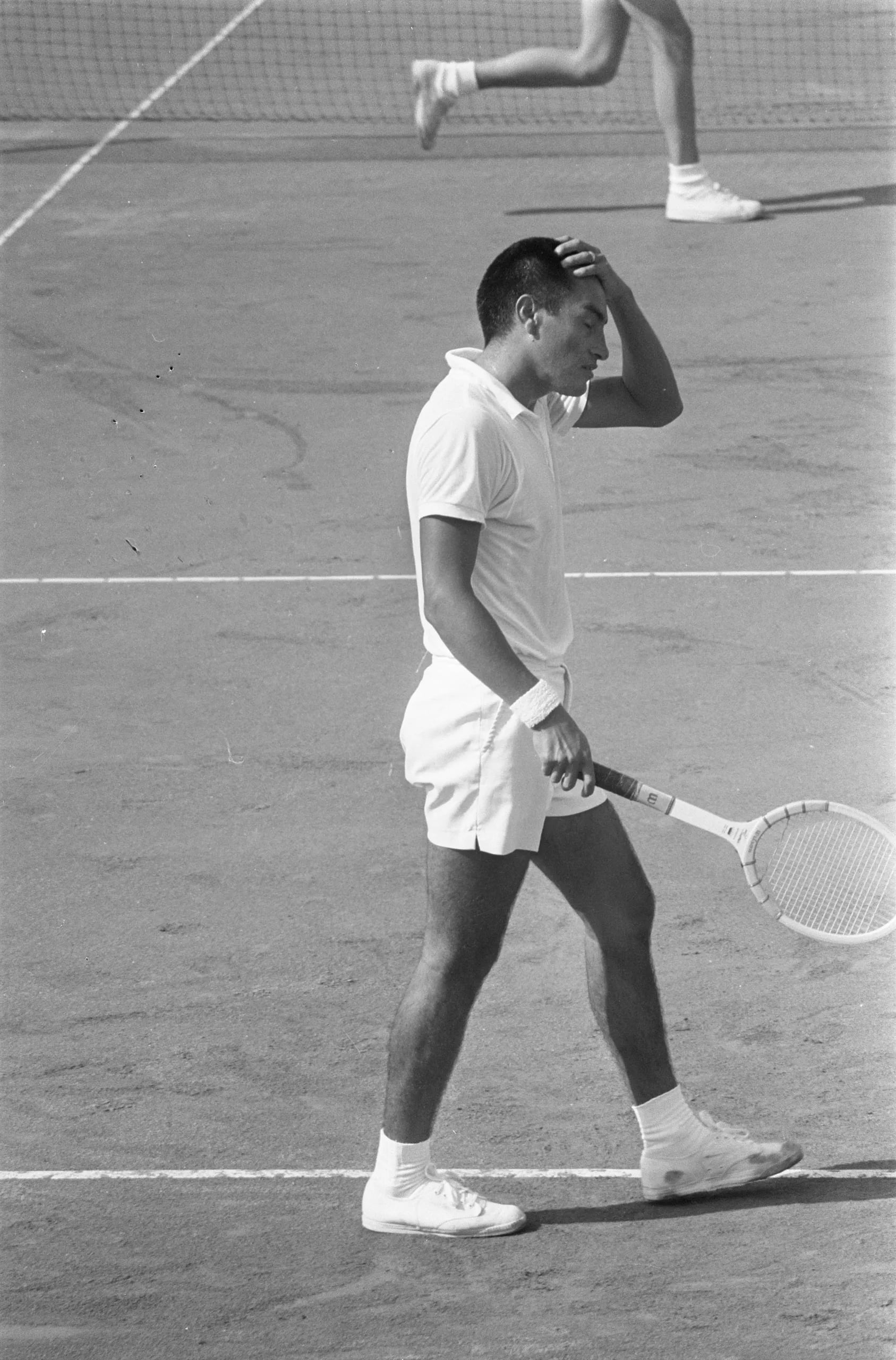 Portrait of Alex Olmedo (1936–2020) – memorial page