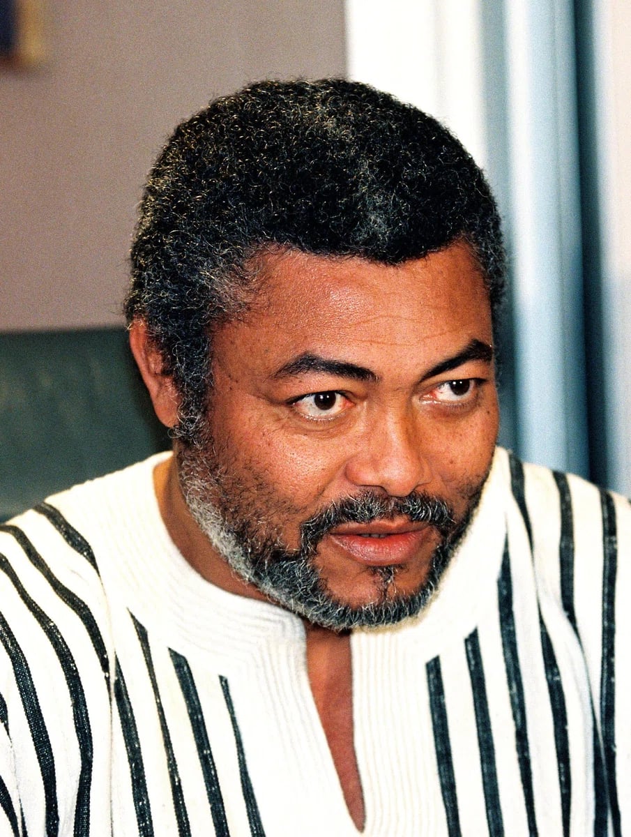 Portrait of Jerry Rawlings (1947–2020) – memorial page