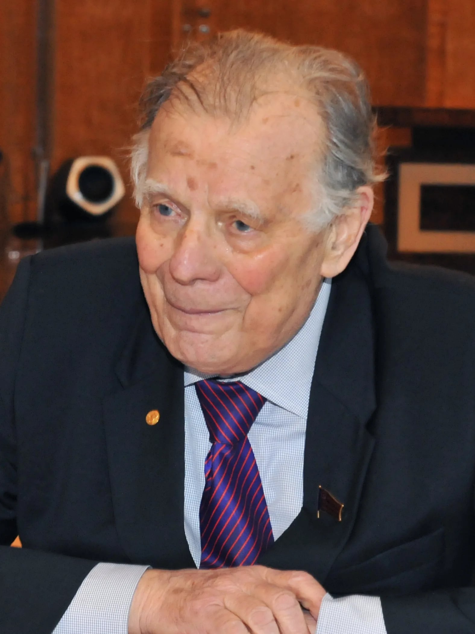 Portrait of Schores Iwanowitsch Alfjorow (1930–2019) – memorial page