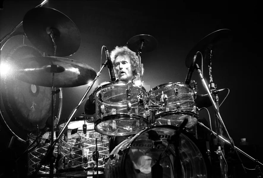 Portrait of Ginger Baker (1939–2019) – memorial page