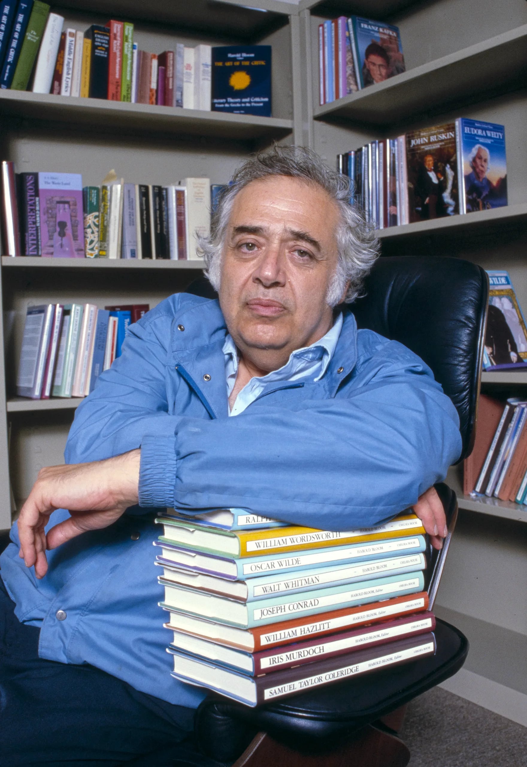 Portrait of Harold Bloom (1930–2019) – memorial page