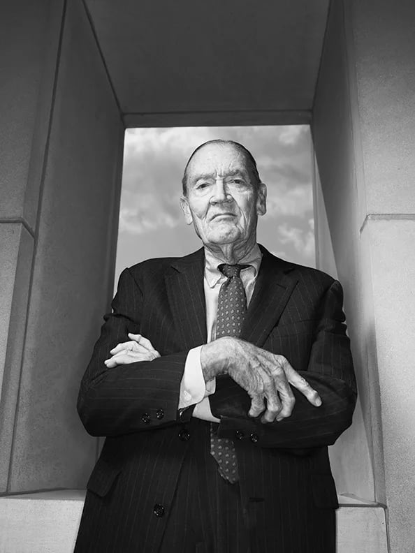 Portrait of John Bogle (1929–2019) – memorial page