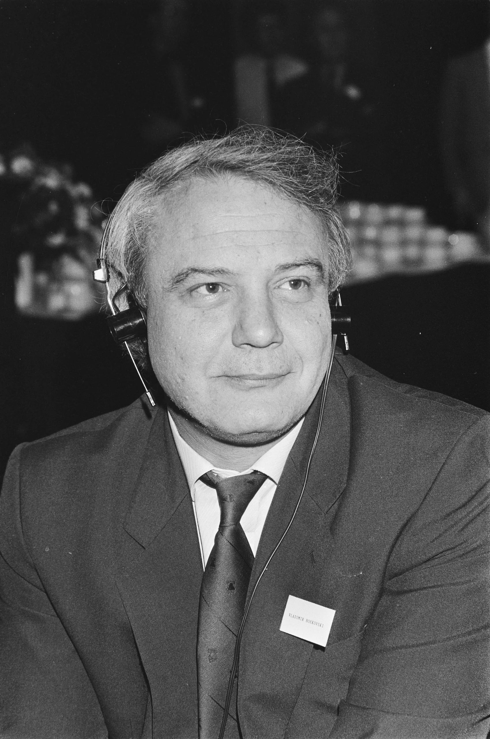 Porträt von Wladimir Konstantinowitsch Bukowski (1942–2019) – Gedenkseite