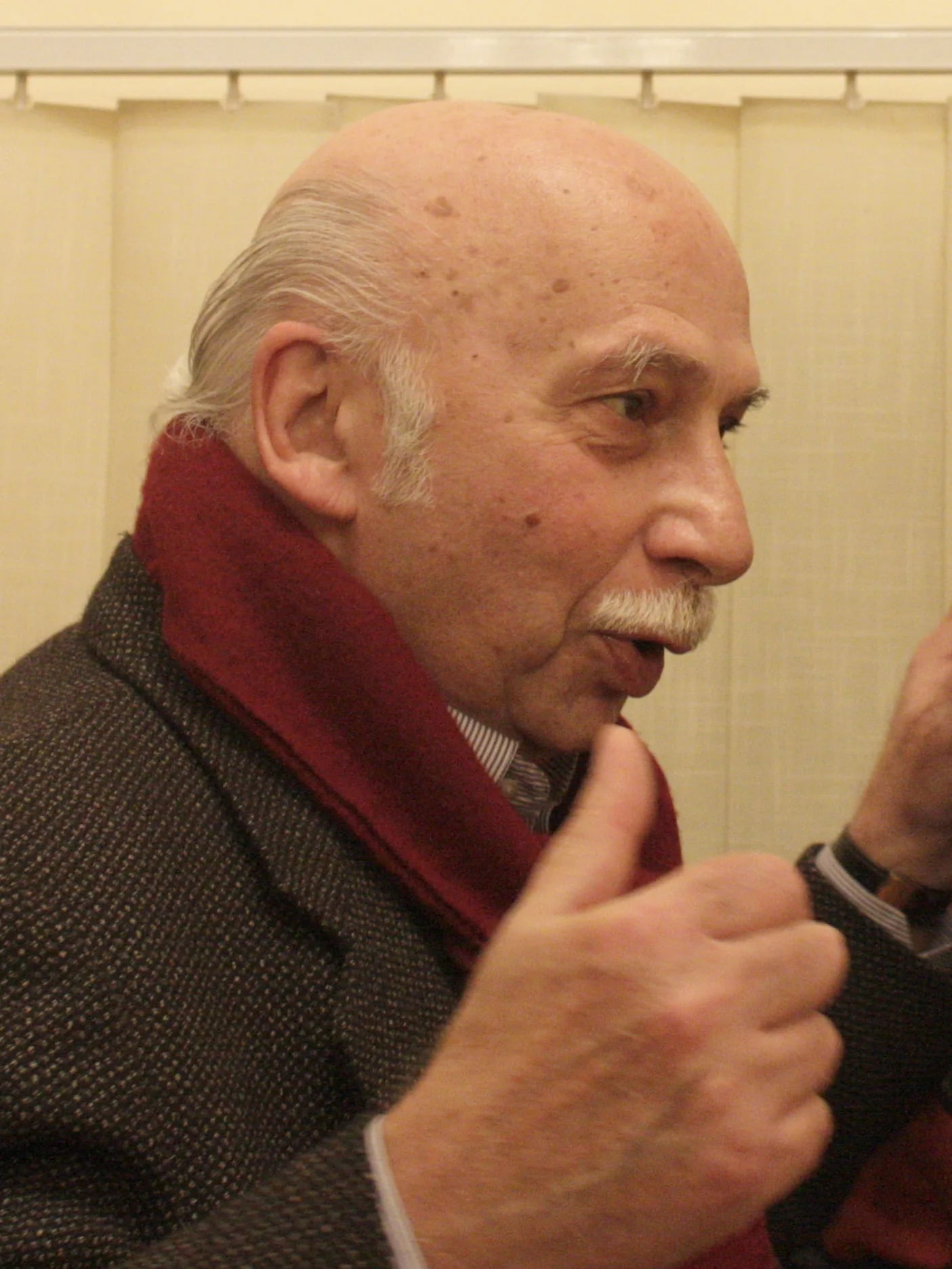 Portrait of Gija Kantscheli (1935–2019) – memorial page