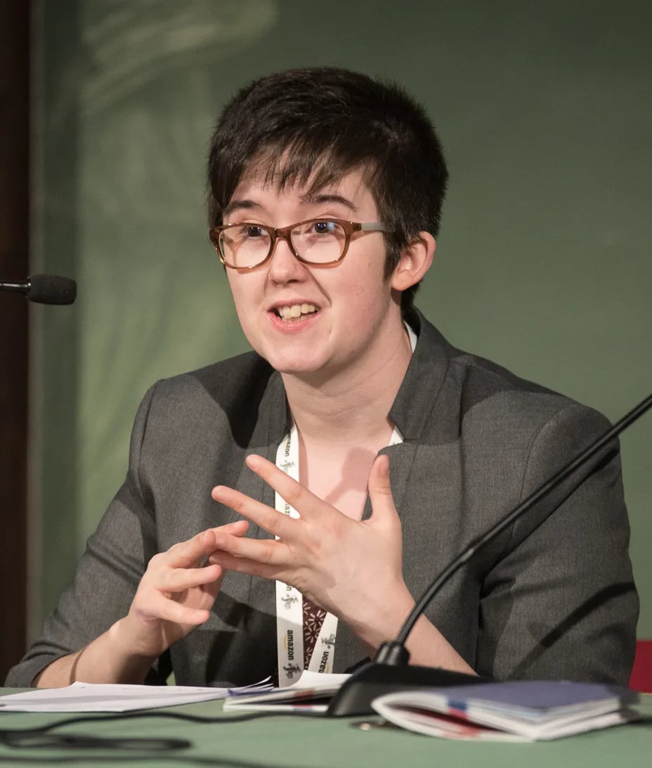 Porträt von Lyra McKee (1990–2019) – Gedenkseite