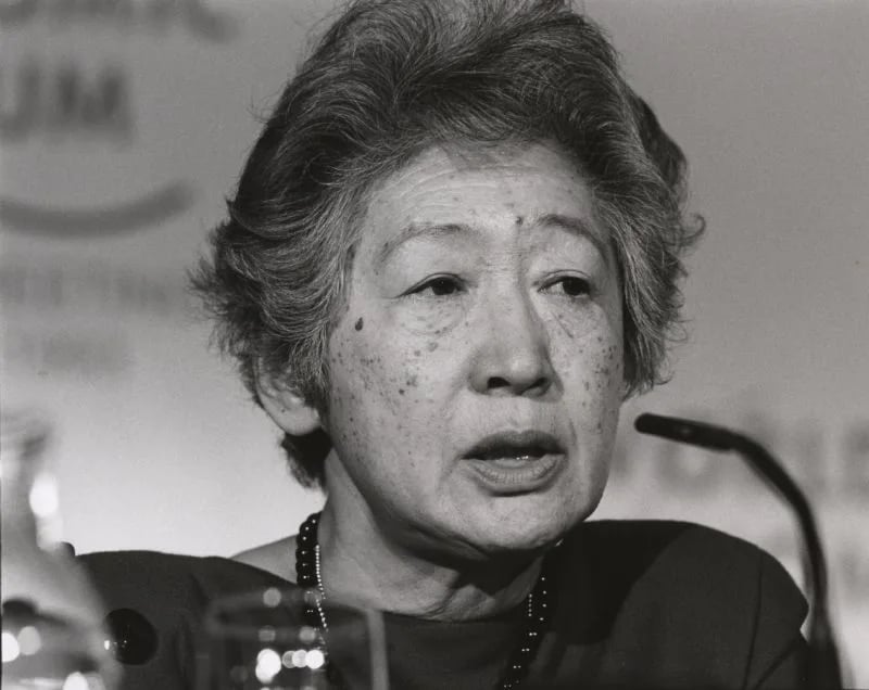 Portrait of Sadako Ogata (1927–2019) – memorial page