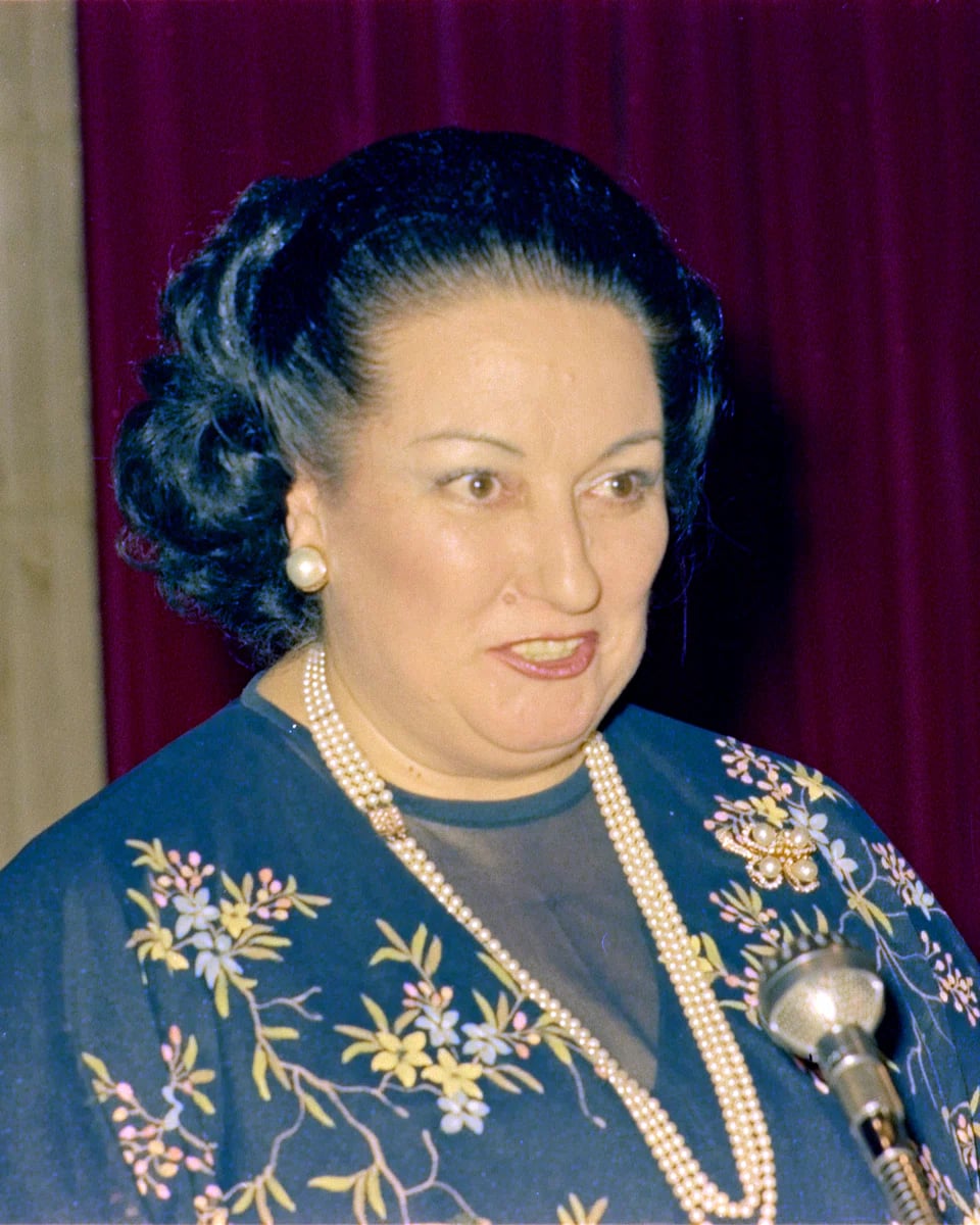 Portrait of Montserrat Caballé (1933–2018) – memorial page