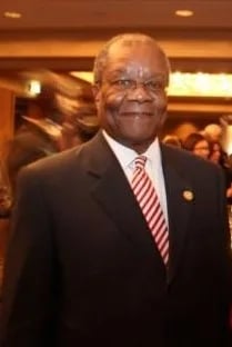 Portrait of Barnabas Sibusiso Dlamini (1942–2018) – memorial page