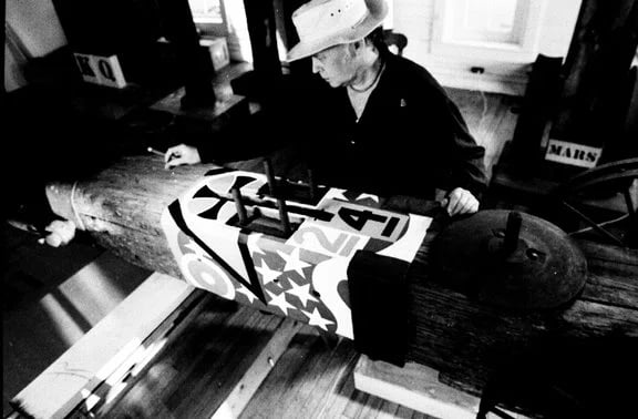 Portrait of Robert Indiana (1928–2018) – memorial page