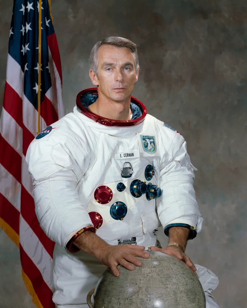 Eugene Cernan (née Eugene Andrew Cernan)