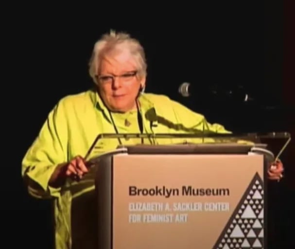 Portrait of Linda Nochlin (1931–2017) – memorial page