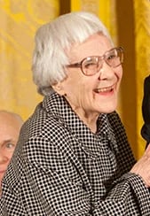 Porträt von Harper Lee (1926–2016) – Gedenkseite