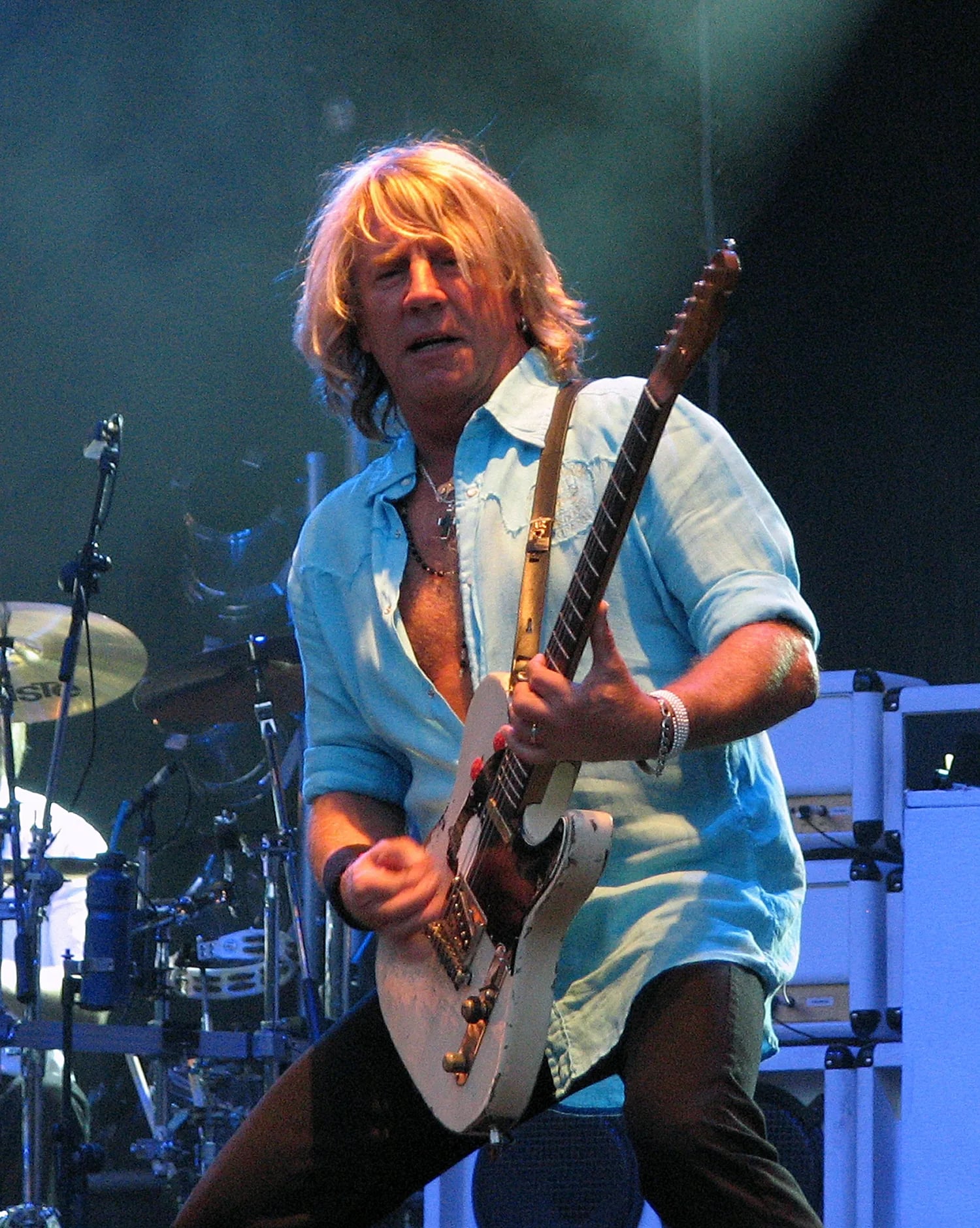Portrait of Rick Parfitt (1948–2016) – memorial page