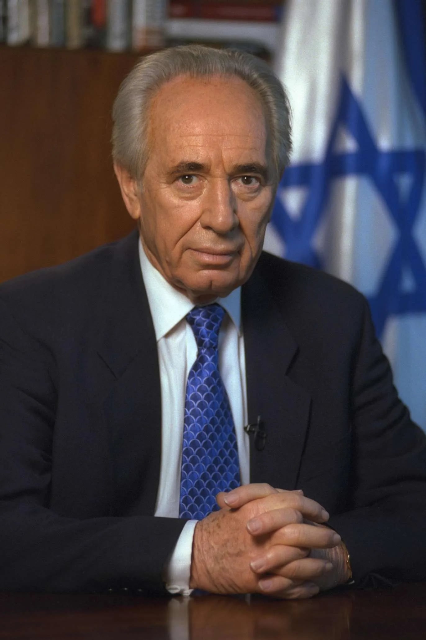 Porträt von Schimon Peres (1923–2016) – Gedenkseite