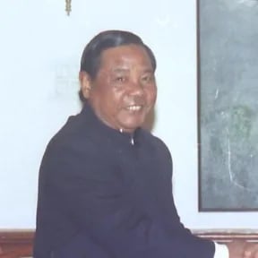 Porträt von Purno Agitok Sangma (1947–2016) – Gedenkseite