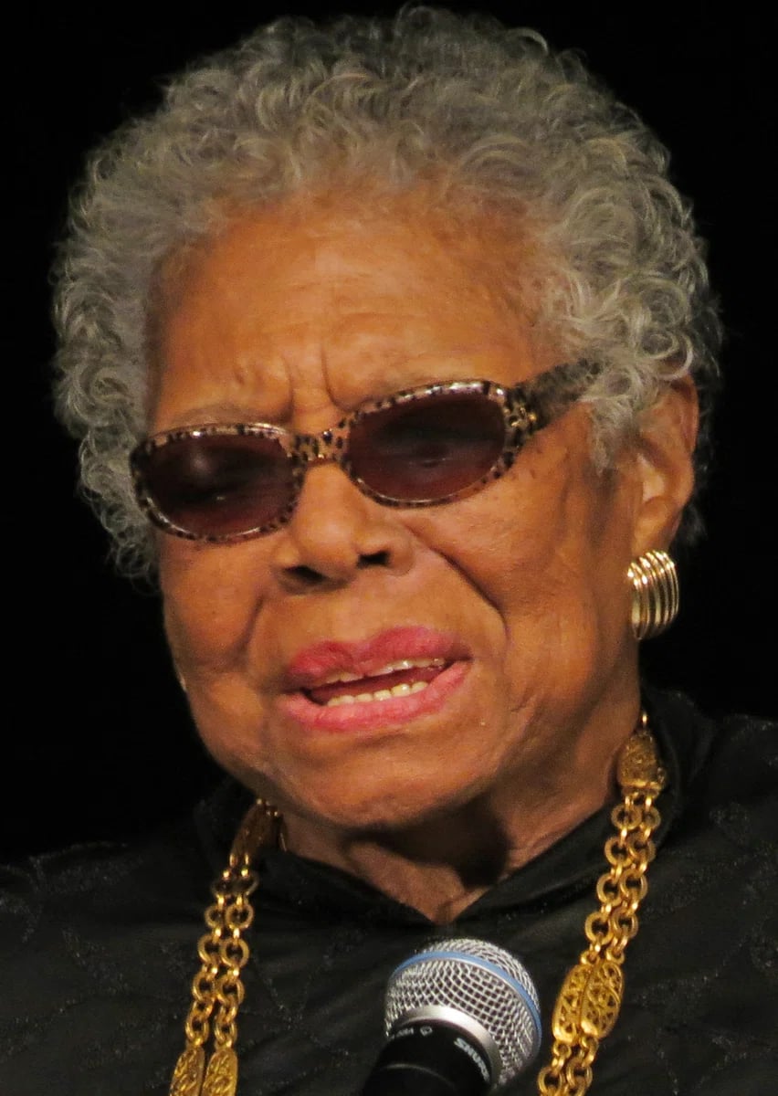 Porträt von Maya Angelou (1928–2014) – Gedenkseite