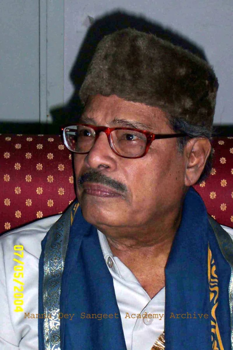 Porträt von Manna Dey (1919–2013) – Gedenkseite