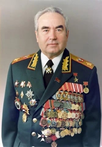 Porträt von Wiktor Georgijewitsch Kulikow (1921–2013) – Gedenkseite