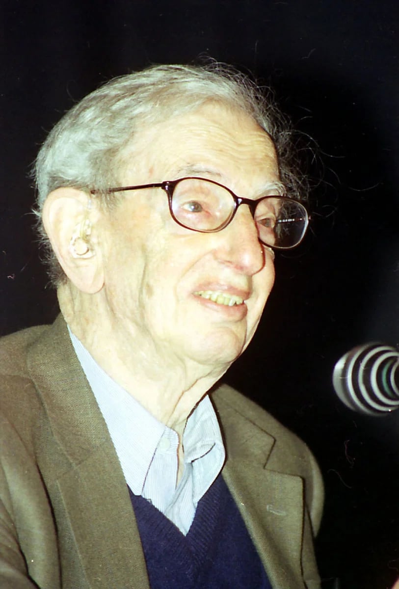Porträt von Eric Hobsbawm (1917–2012) – Gedenkseite