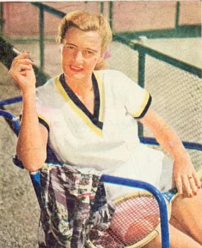 Porträt von Pauline Betz (1919–2011) – Gedenkseite
