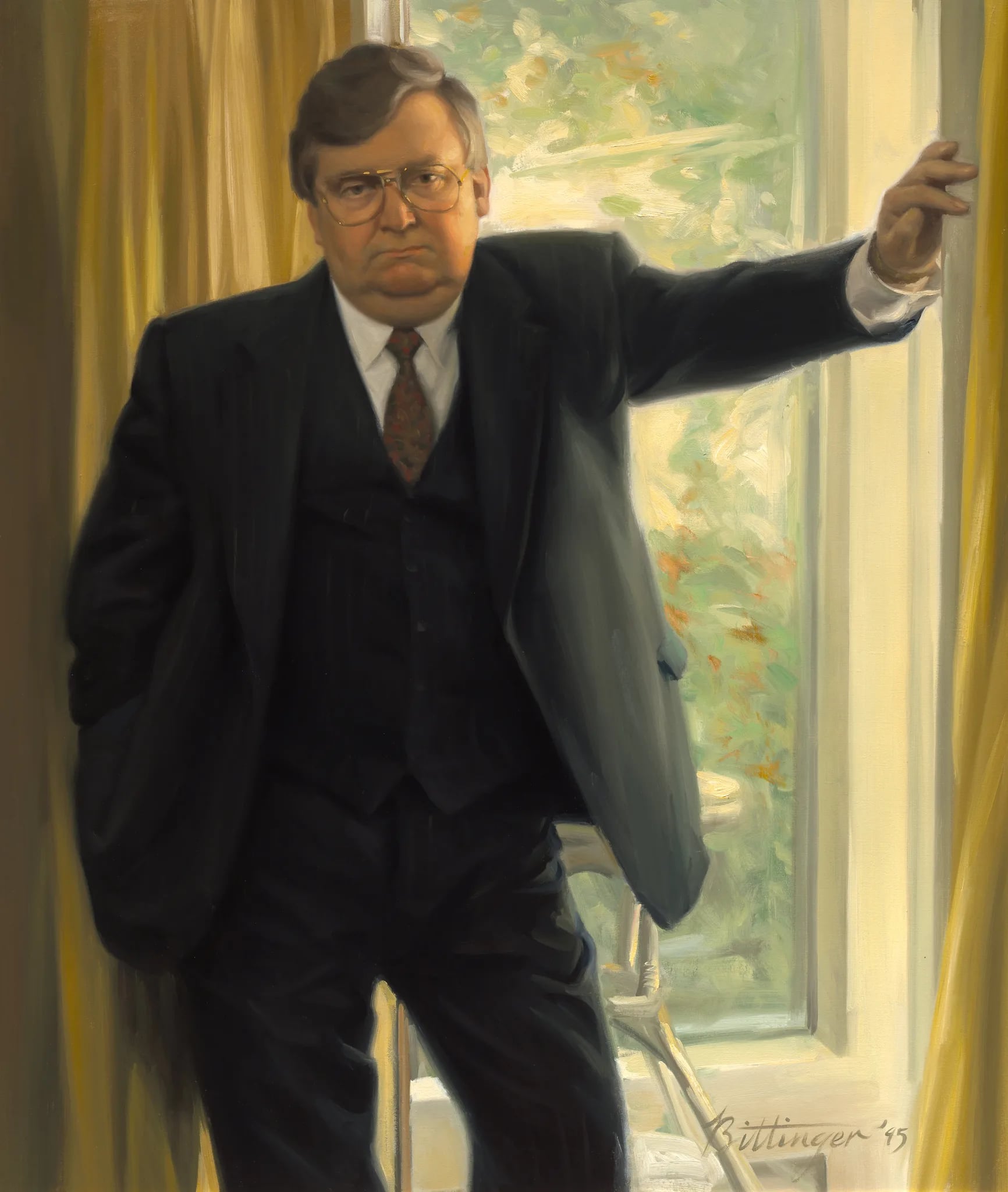 Portrait of Lawrence Eagleburger (1930–2011) – memorial page
