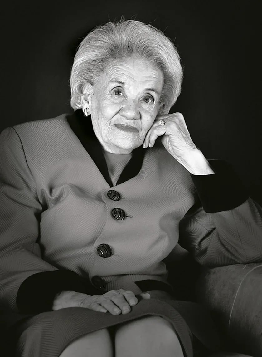 Porträt von Lidia Gueiler Tejada (1921–2011) – Gedenkseite