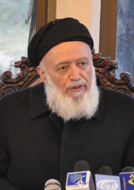Portrait of Burhānuddin Rabbāni (1940–2011) – memorial page