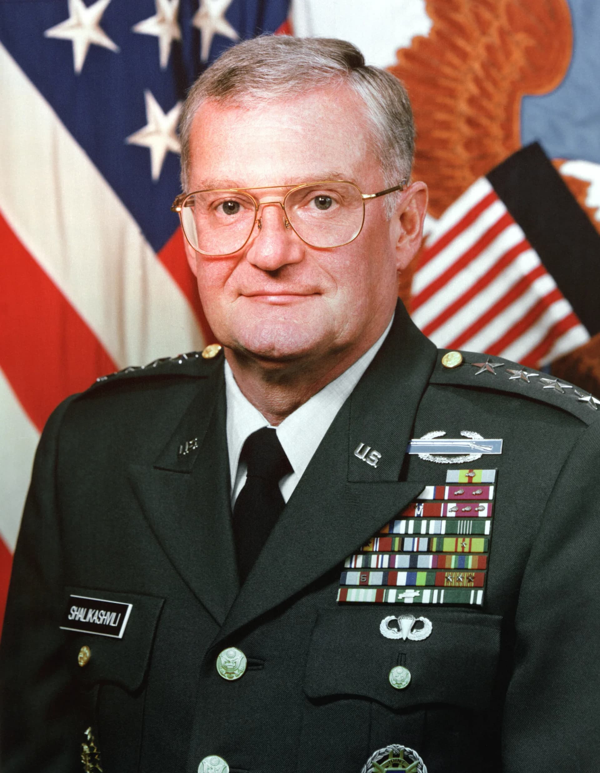 John M. Shalikashvili (geb. John Malchase David Shalikashvili)