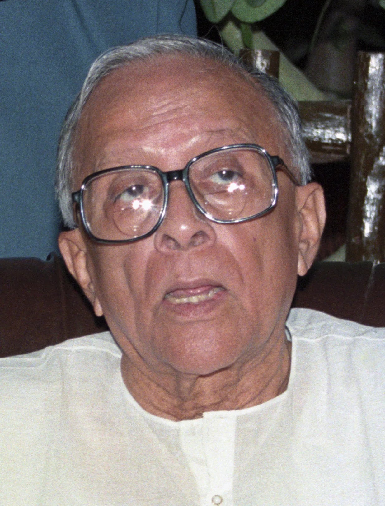 Porträt von Jyoti Basu (1914–2010) – Gedenkseite