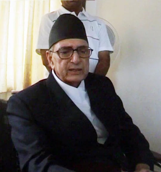 Porträt von Girija Prasad Koirala (1924–2010) – Gedenkseite