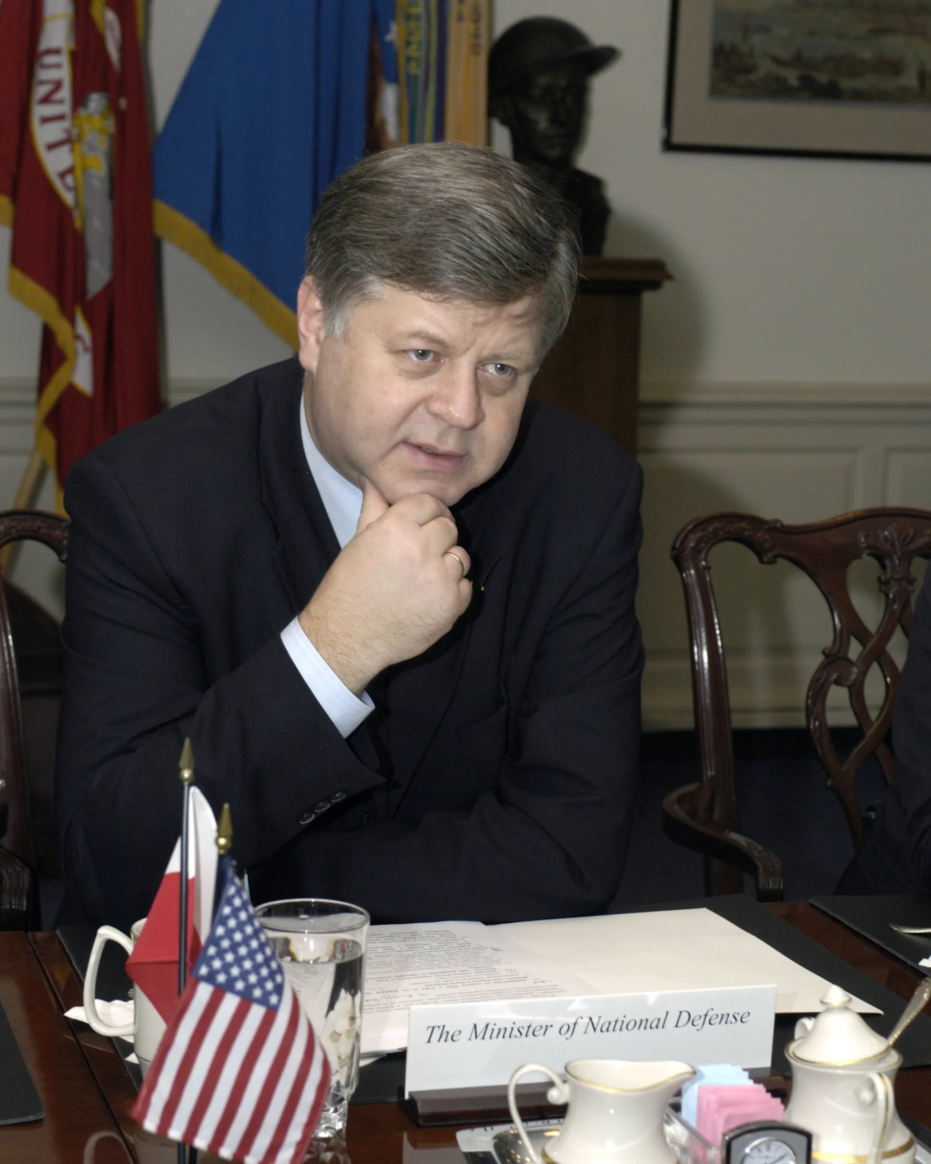 Porträt von Jerzy Szmajdziński (1952–2010) – Gedenkseite